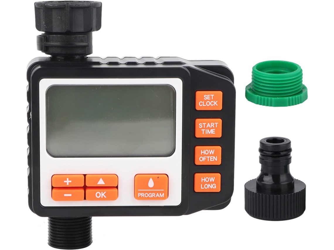 Temporizador De Rega Portátil, Controlador Irrigação Automático,