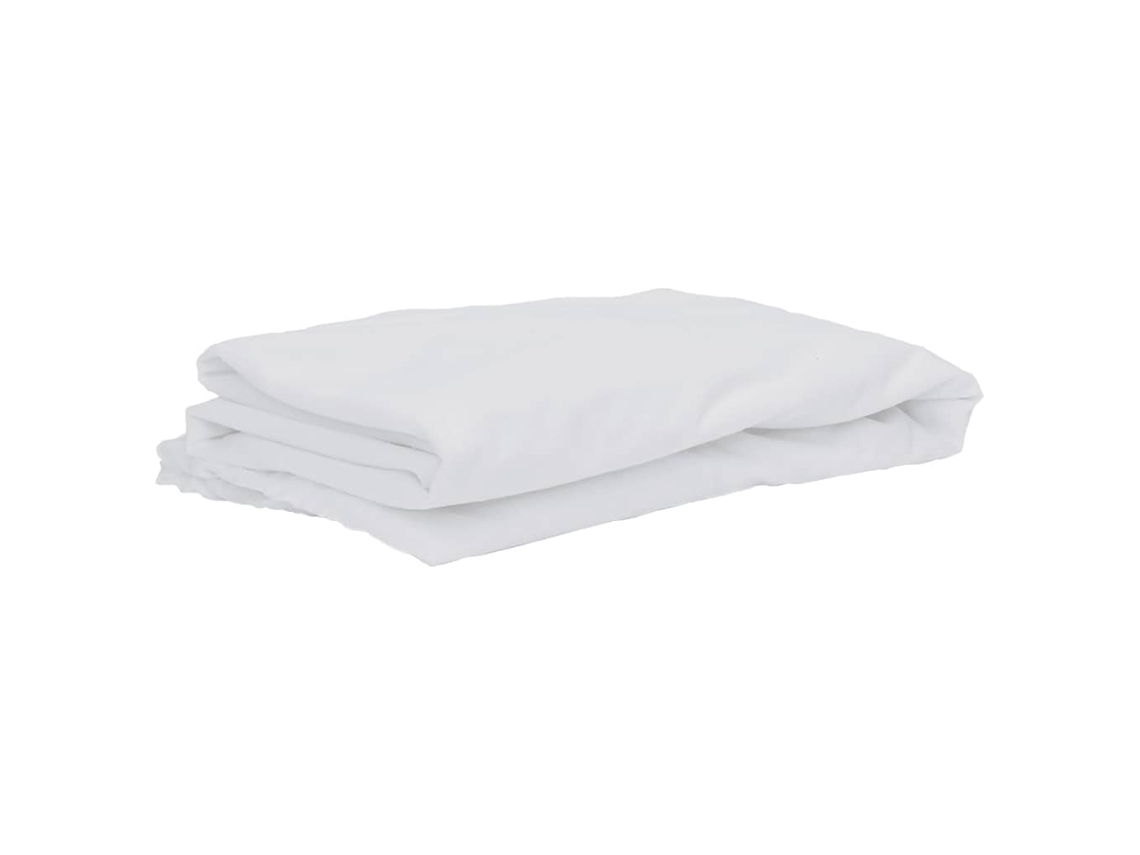 Mattress Protector, Mattress Protectors Vidaxl Branco Tecido (120 X 220 Cm)