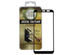 Película De Vidro Temperado Completa Premium Preto Para Samsung Galaxy J6 Plus