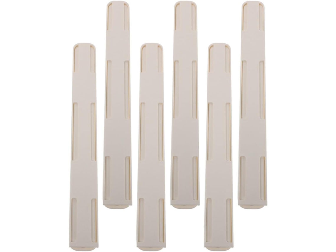 Upkoch Conjunto De 6 Corrediças Brancas Para Gavetas, Fáceis De Instalar E Versáteis Para Cozinhas Veículos Recreativos