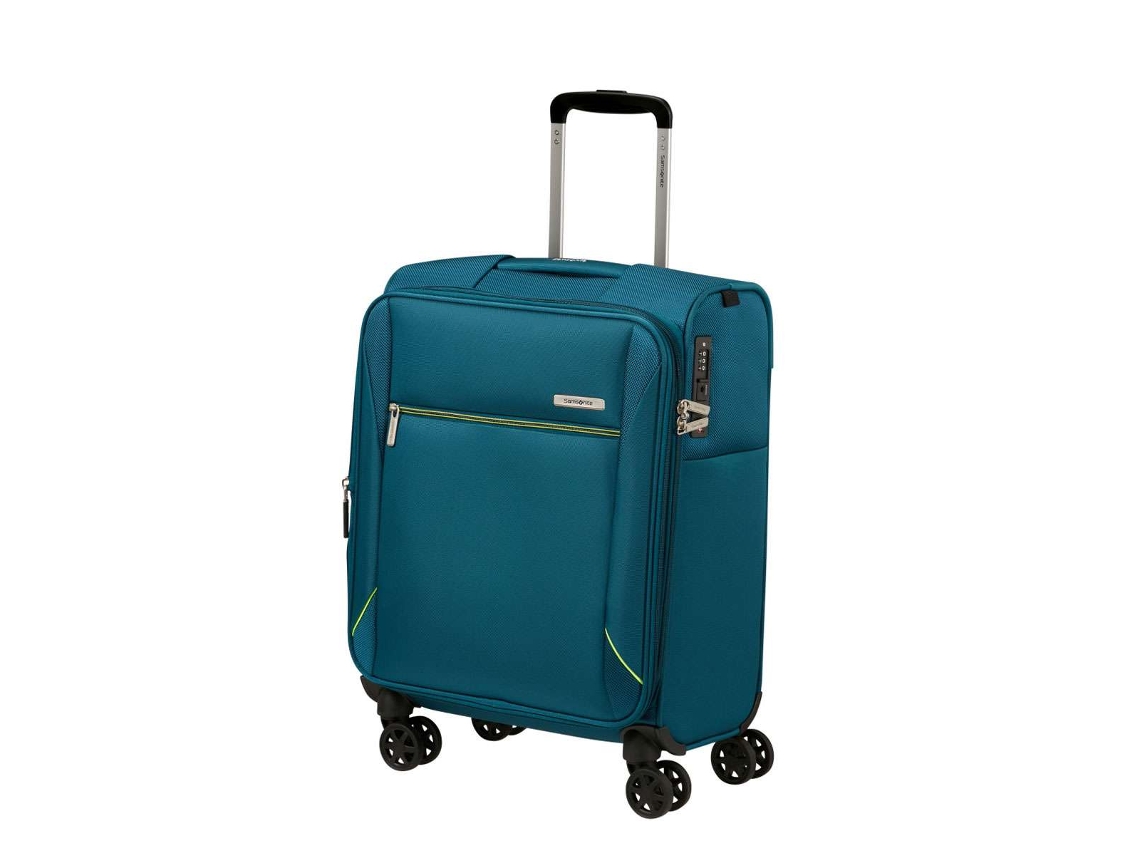 Mala De Cabine Samsonite Base Breeze 55cm 4 Rodas Azul Petróleo 39l
