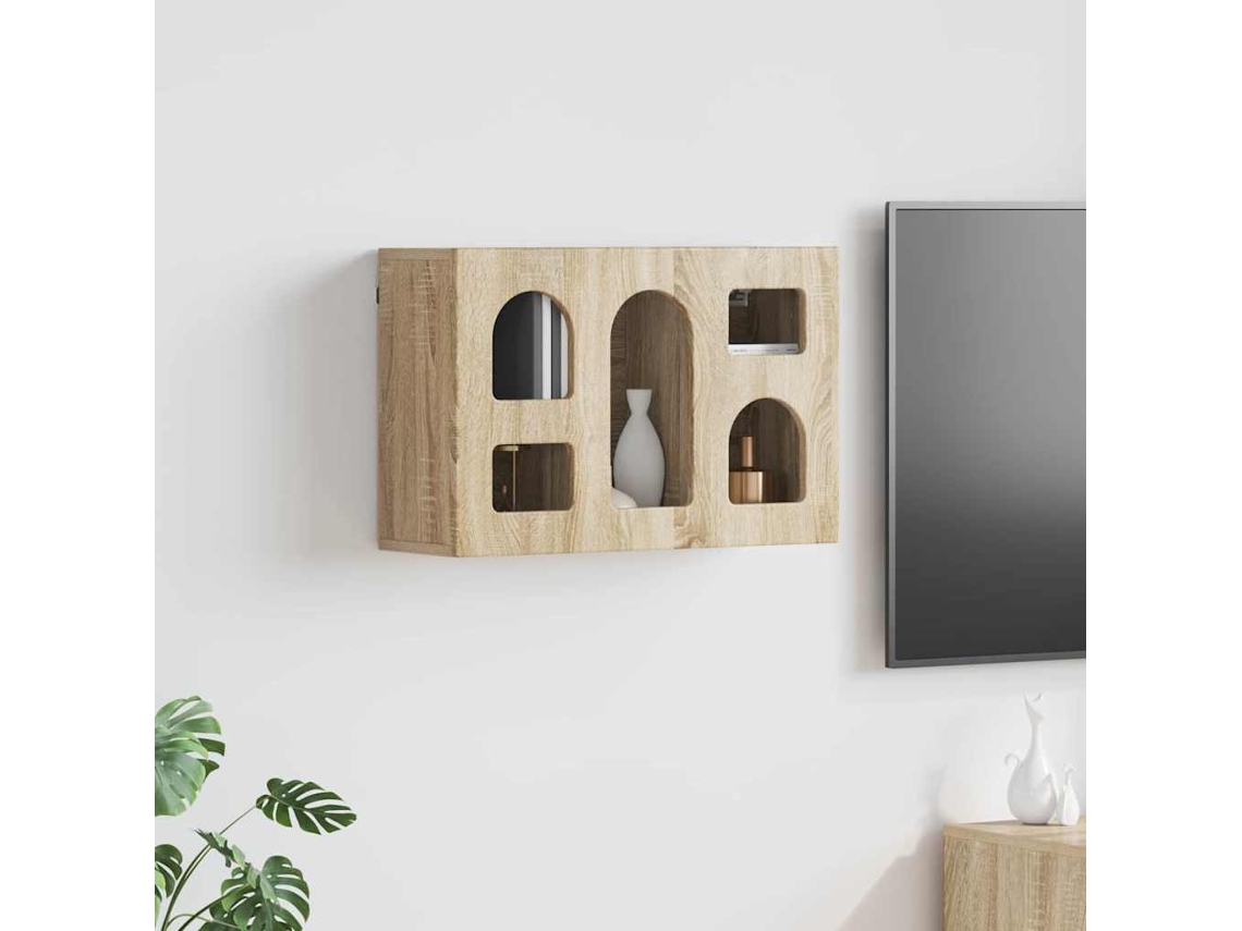 Vidaxl Armário Suspenso Elst Carvalho Sonoma 60 X 20 X 40 Cm