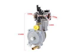 Laxiscreed Carburador 42mm Para Geradores De 8 A 9hp A Gasolina Ou Lpg, Compatível Com Motores 2 A 6,5kw