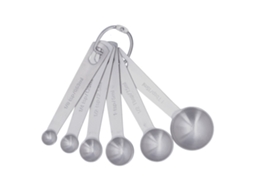 Colheres Medidas LAXISCREED 6 Peças Inox Cozinha