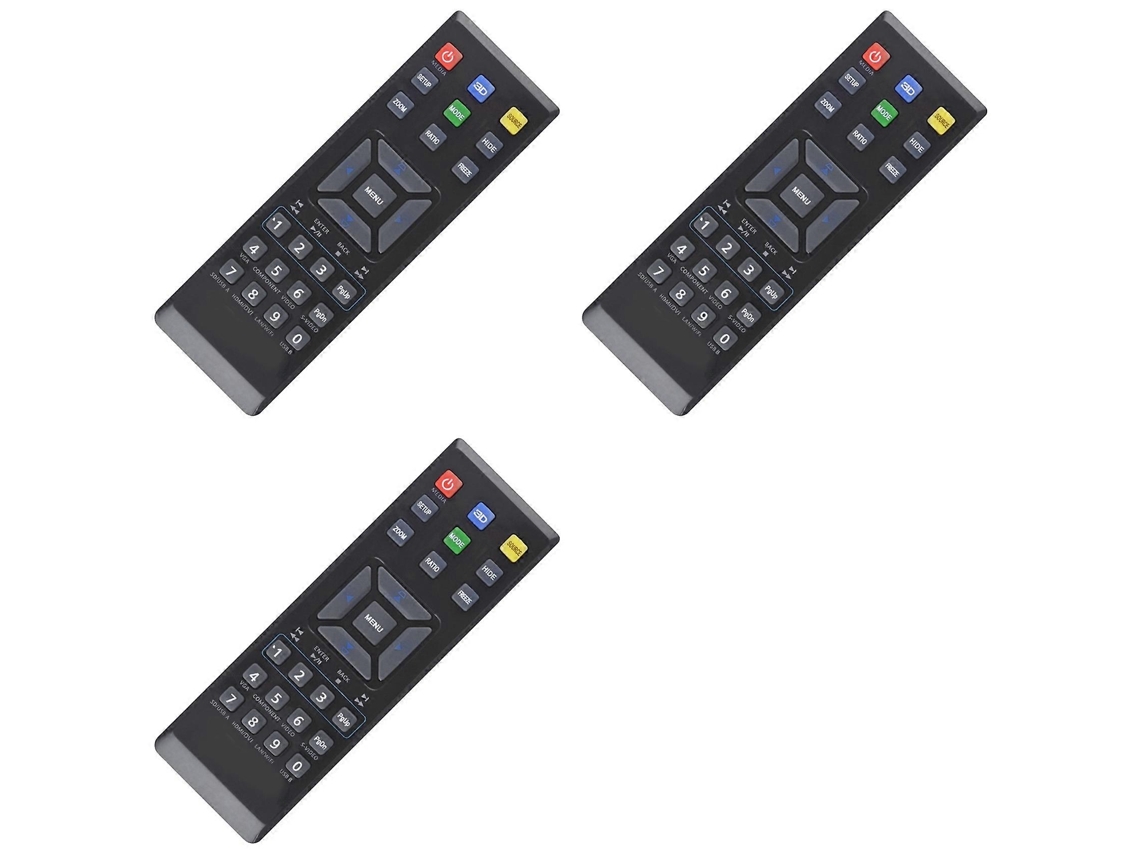3 Controles Remotos De Substituição Para Projetor Acer V12s As211 P1283 M413 Pe-x42 V12x Ax316 P1283n