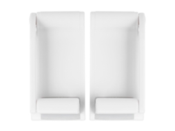 Suporte magnético para papel toalha parede organizador S/MARCA