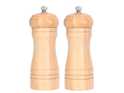 Moedor de Sal e Pimenta Madeira LAXISCREED 14.5cm