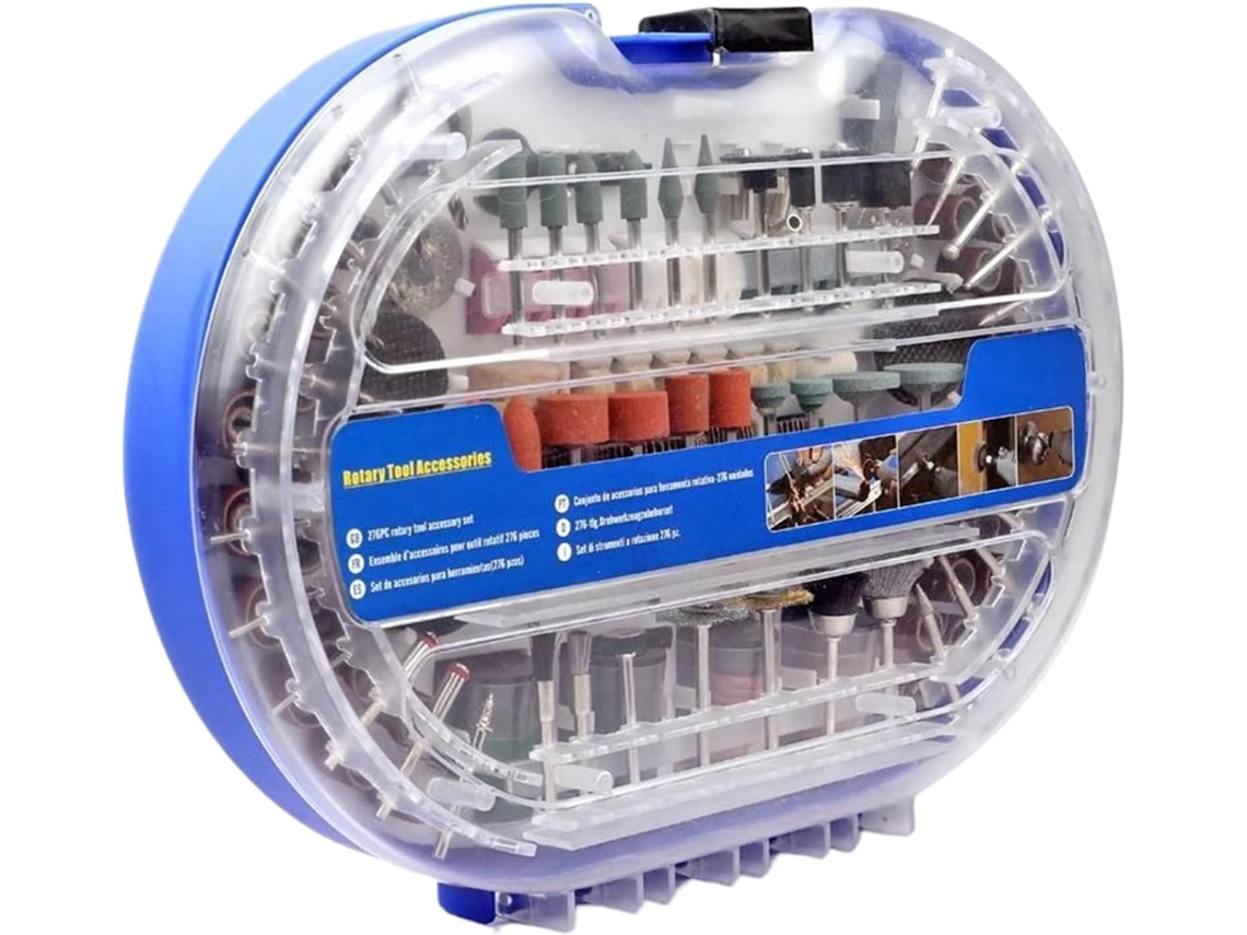 Conjunto Completo De Brocas Para Ferramentas Rotativas, Ferramenta Rotativa, Compacta, De Precisão E Multiuso, Com Estojo De Transporte.