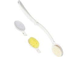 Wooneky Conjunto De 1-escova Longa Para O Corpo, Escova Ergonômica Esfoliante Para Limpeza E Banho