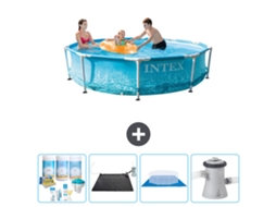 Intex Piscina Com Estrutura Redonda - 305x76 Cm - 5-peças S20966