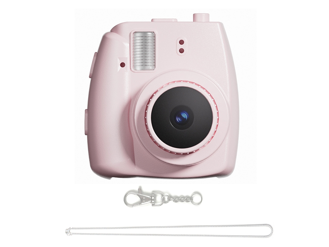 Câmera Digital MDUG Ccd com Flash e Tela de 0,96 Polegadas rosa 64gb