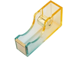 Dispensador de adesivo acrílico, dispensador de adesivo transparente para mesa, cortador de adesivo
