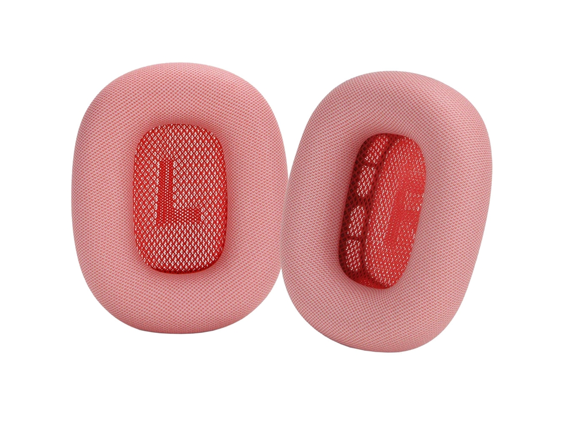 Almofadas Zruxe Para Airpods Max Over-ear Vermelho (par De 2, Substituicao, Fixacao Magnetica)