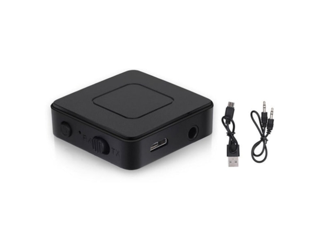 Adaptador De Áudio Sem Fio Bluetooth 5.0 Com Transmissor E Receptor 3,5 Mm