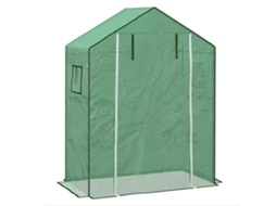 Cobertura para Estufa PE cor Verde 140x73x190 cm OUTSUNNY