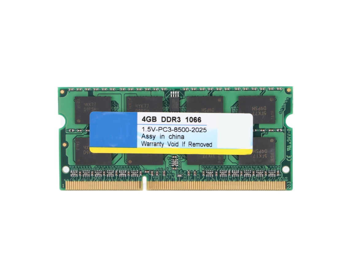 4 GB de RAM DDR3 compatível com PCs e laptops.