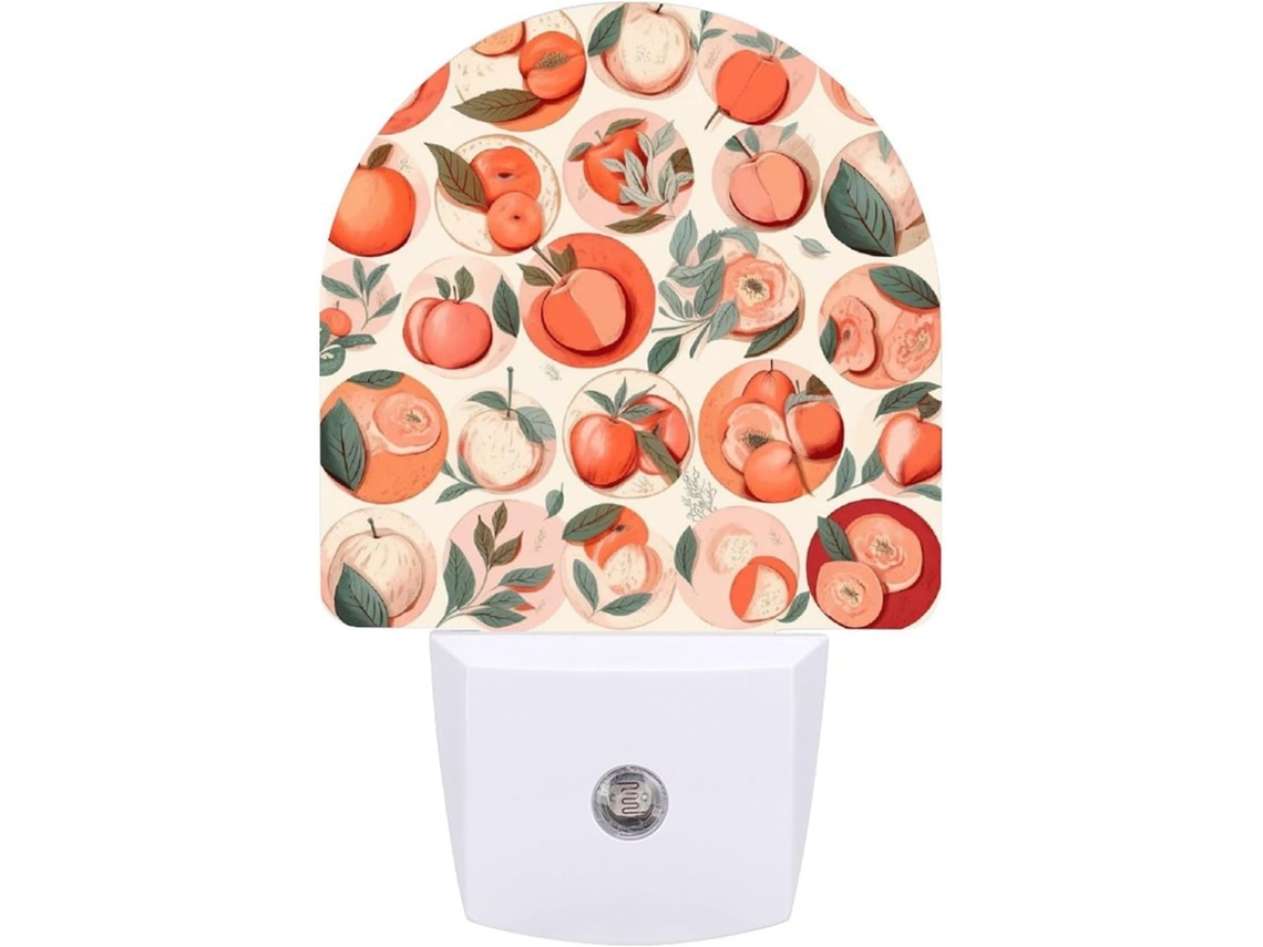 Aplique Led Redondo Com Sensor De Luz Quarto, Banheiro, Corredor, Cozinha E Escadas