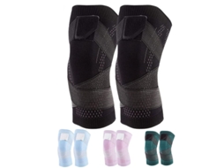 2 Pack Flexwrap Joelho, Apoio Profissional Ajustável Com Manga De Compressão, Upgrade Joelho L