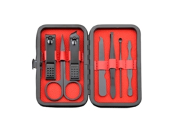 Conjunto de manicure, cuidados pessoais, cortador de unhas, kit de manicure de luxo, 18 cm. Slowmoose