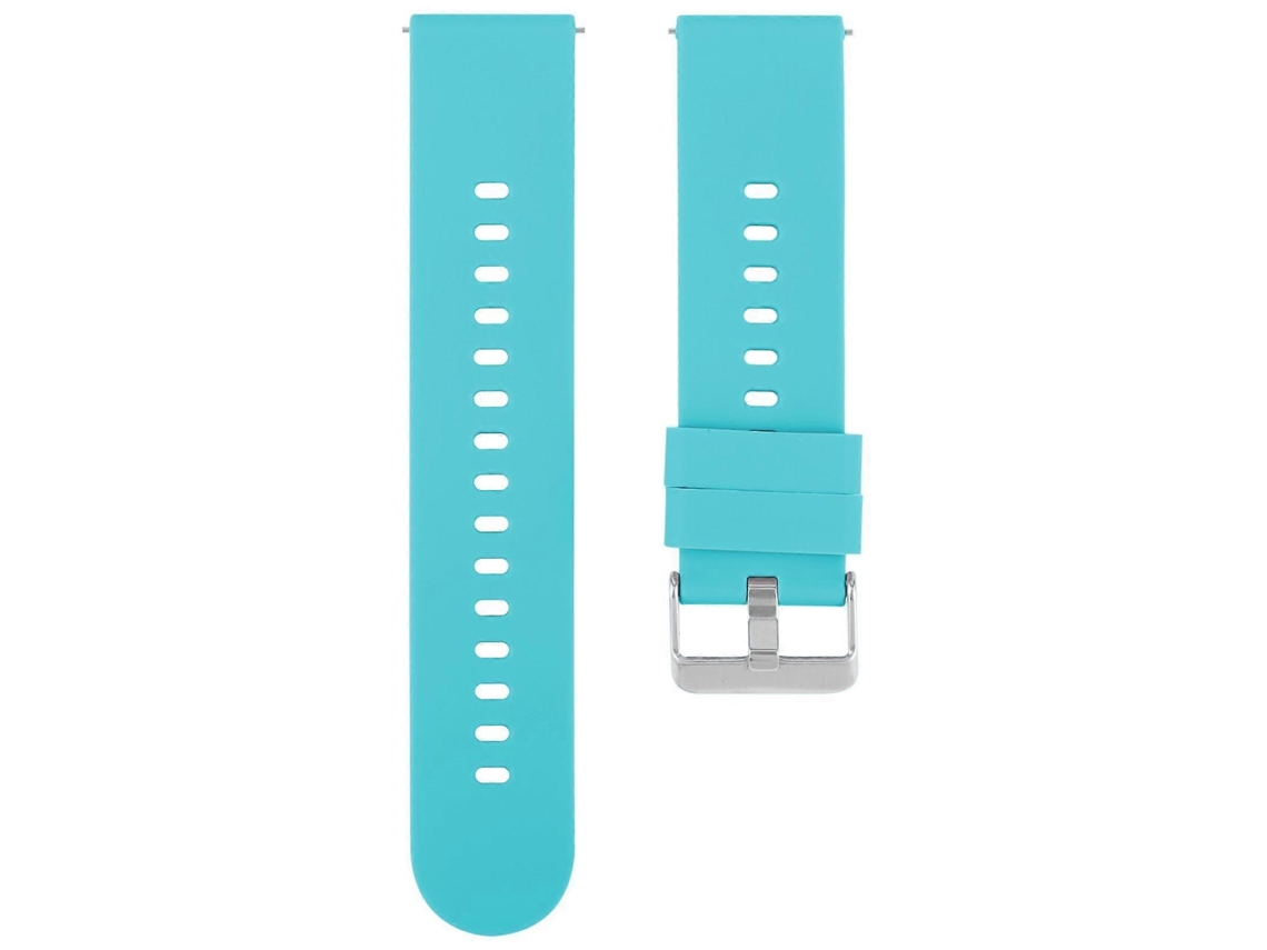 Pulseira De Silicone Para Relógio Com Fivela De Aço De Cor Sólida
