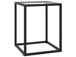 Coffee Table, Coffee Tables Vidaxl Preto Vidro (40 X 40 X 50 Cm)