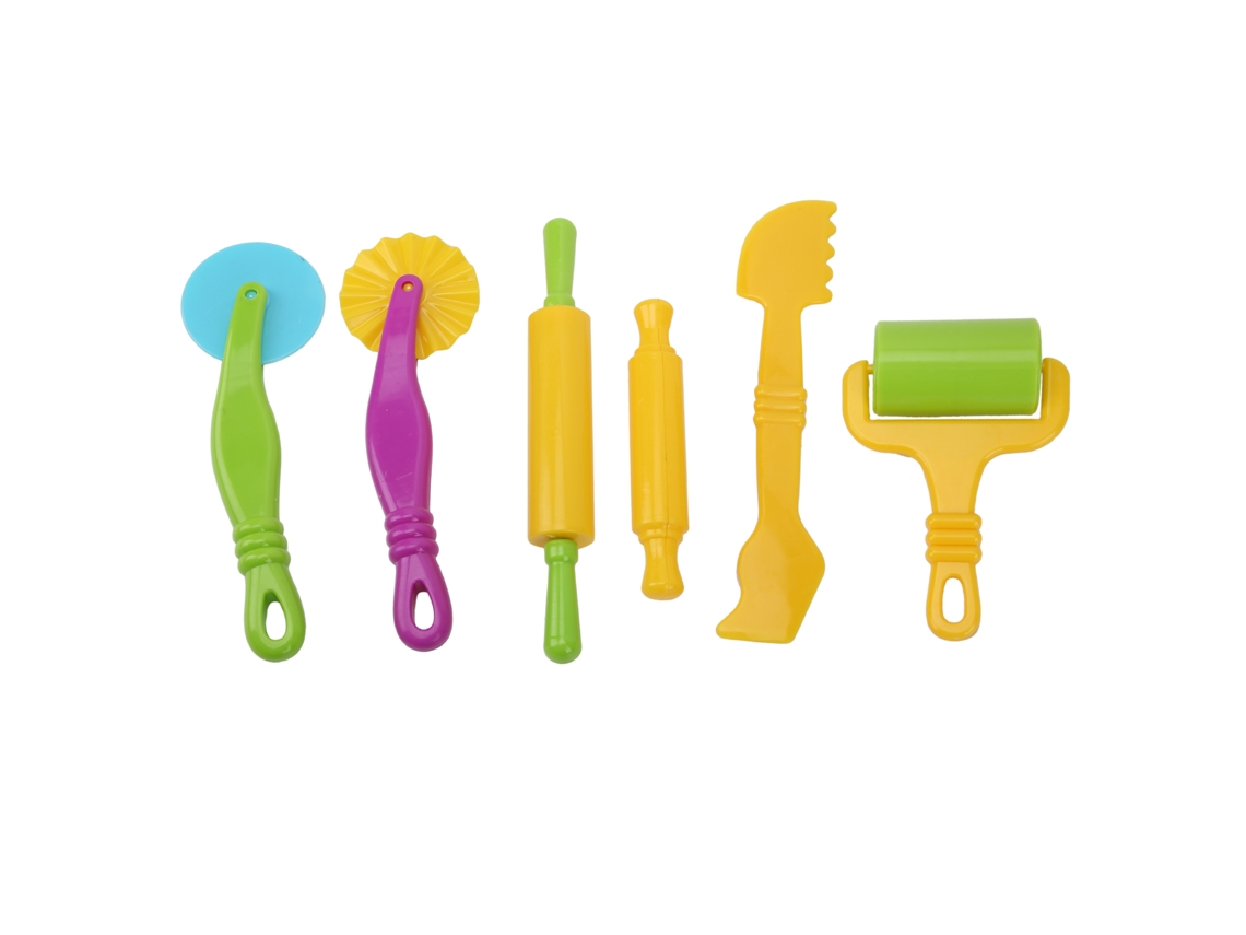 6 Peças/conjunto Ferramentas De Argila Para Crianças Kit De Modelagem De Massa Diy Para Crianças E Bebês