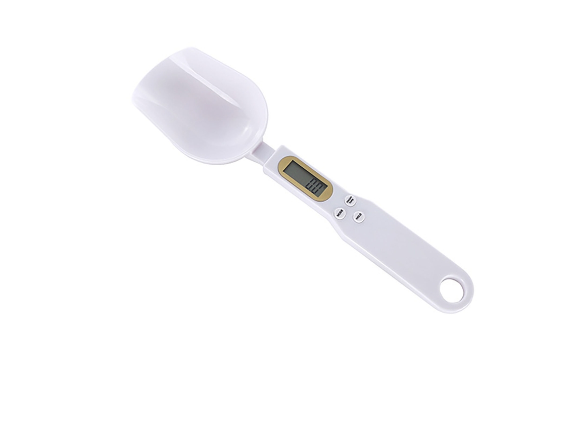 Colher Eletrônica LAXISCREED 500g Medição Gramas Branca