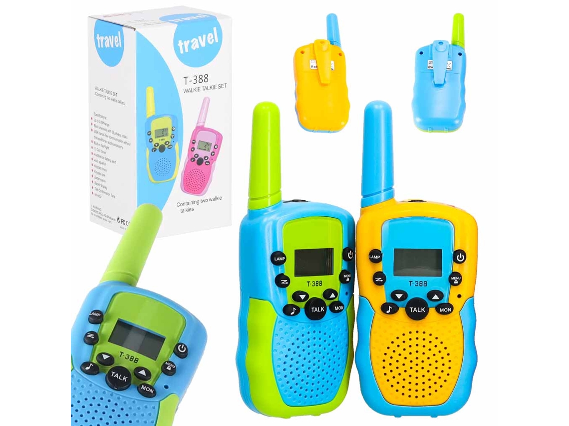Walkie talkie Infantil, 2 Peças AQUAFORGE