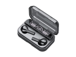 Tws Sem Fio Bluetooth Fones de Ouvido Led Display Digital Controle Toque Música Fone para Iphone 77A0698