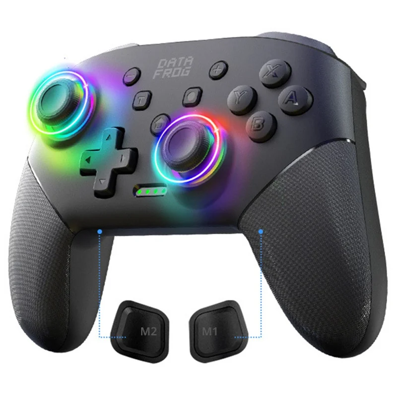 Comando Zruxe S80 Elite Edition Para Nintendo Switch/switch Lite/oled/pc Sem Fios Preto