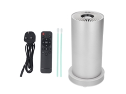 Projetor Mini LAXISCREED com Suporte Elevação Escondido Controle Voz