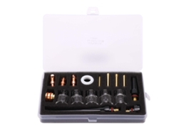 Kit De Acessórios Para Tocha De Solda: Copo De Vidro, Bicos E Consumíveis Para Pistola De Argônio Wp-17/18/26