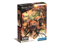 Puzzle Attack On Titan 1000 Peças CLEMENTONI 
