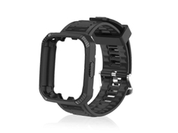 Pulseira De Silicone Com Textura De Fibra De Carbono Integrada Para Redmi Watch 3