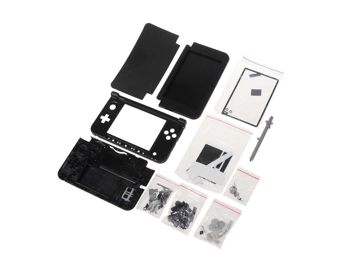 Gaming Accessory For 3dsxl Console Full For Shell With Buttons Replacement Housiblack