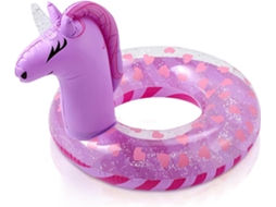 Boia inflável de unicórnio com glitter AQUAFORGE