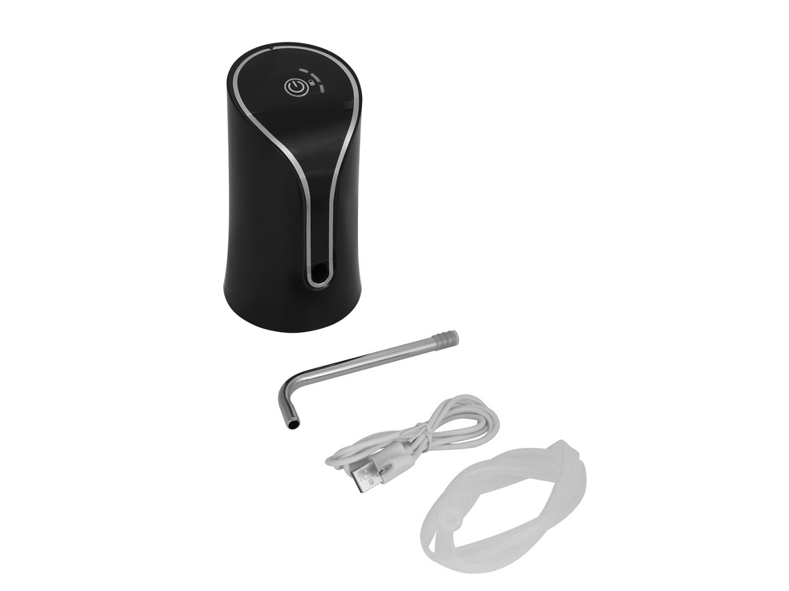 Laxiscreed Bomba De Água Elétrica Para Água Embalada, Dispensador Automático Porta, Modelo Preto
