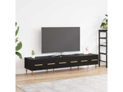 Vidaxl Gabinete Para Tv 150 X 36 X 30 Cm Carvalho Preto