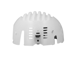 Inserto Universal De Chapéu De Beisebol Pe Antichoque Protector Respirável Com Cinto Branco