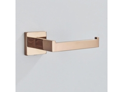 Conjunto De Acessórios Para Banheiro Em Ouro Rosa, Incluindo Suporte Para Papel Higiênico, Barra Para Toalhas, Cabide