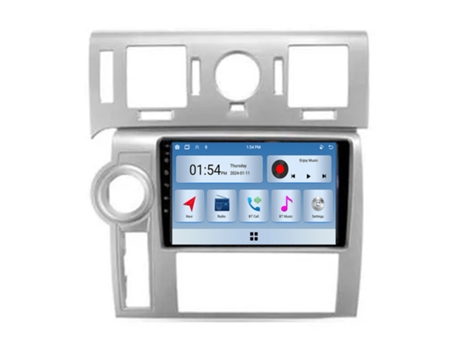 Autorrádio Multimédia 6Gb Ram 128Gb Rom Carplay ROVERONE para Hummer H2 E85 2007-2009 Carro Rádio Bluetooth Gps Navegação