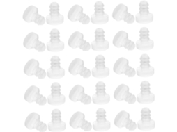 50 Unidades De Protetores Borracha Antiderrapantes Para Móveis, Com Haste Macia, Para Mesas, Alta Resistência A Impactos