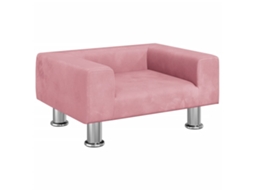 Kids Sofa, Kids Sofas Vidaxl Cor-de-rosa Veludo (50 X 40 X 26.5 Cm)