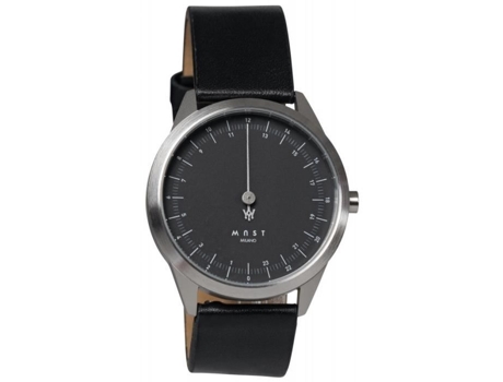 Relógio Masculino de Quartzo MAST MILANO A24-Sl403M.Bk.01I Mão Única 24 Horas