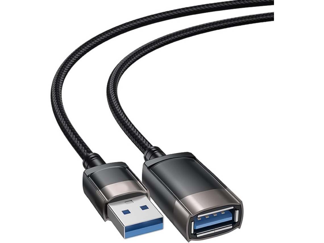 Cabo Extensor Usb 2.0 Para Webcam, Câmera, Celular, Teclado,