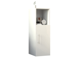 Mesa de Cabeceira Dimensões Aprox Porta Giratória Vcm Branco (l)