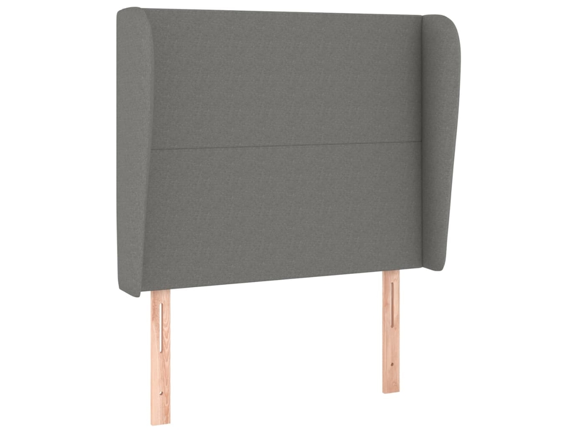 Headboard, Headboards Vidaxl Cinzeto Tecido (83 X 23 X 118/128 Cm)