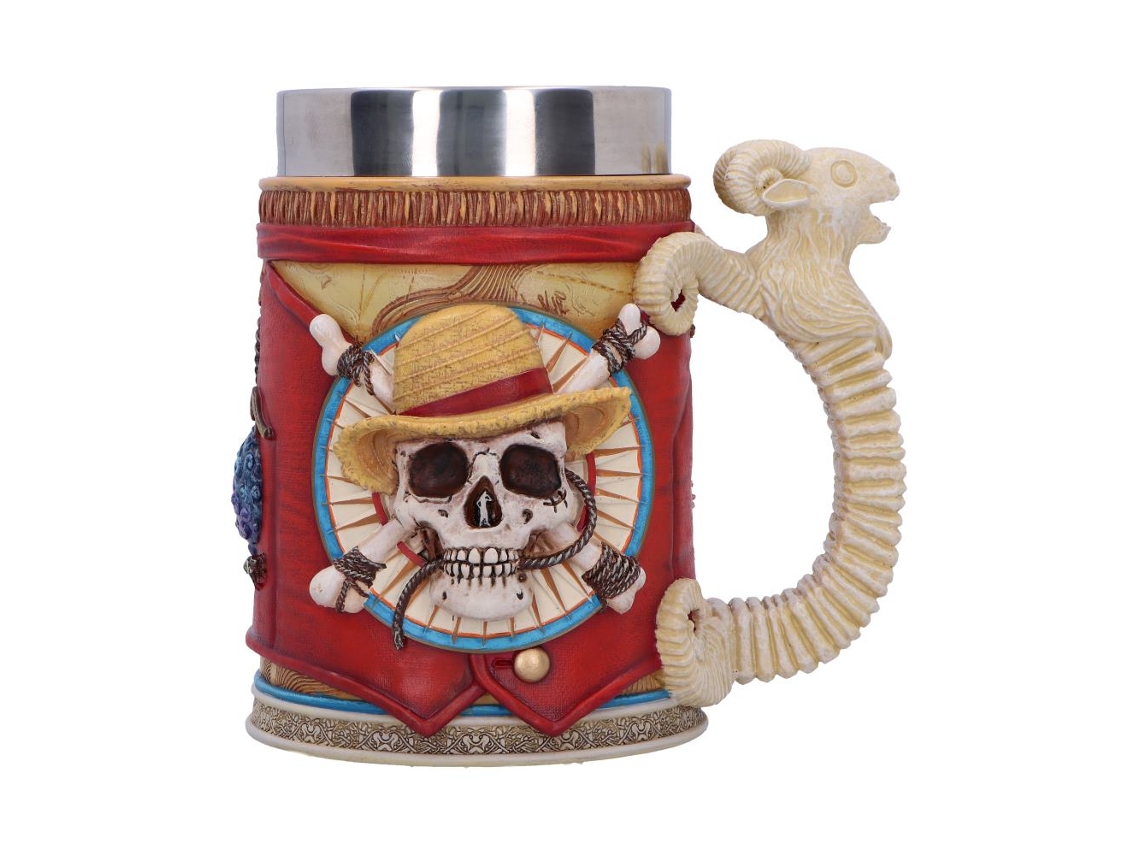 Caneca One Piece Luffy Tankard 16.5cm - Nemesis Now