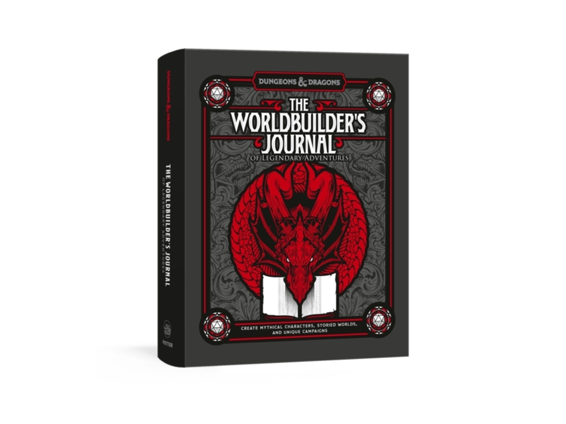 Livro The Worldbuilders Journal to Legendary Adventures: Create Mythical Characters, Storied Worlds, and Unique Campaigns (Inglês)