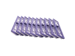 Acessório Aspiradores Compatibilidade Universal Filtros Hepa 10Pcs Negra Botvac D / Connected Series D7 D80 D85 D3 D75 D5 70E 75 80 85 C